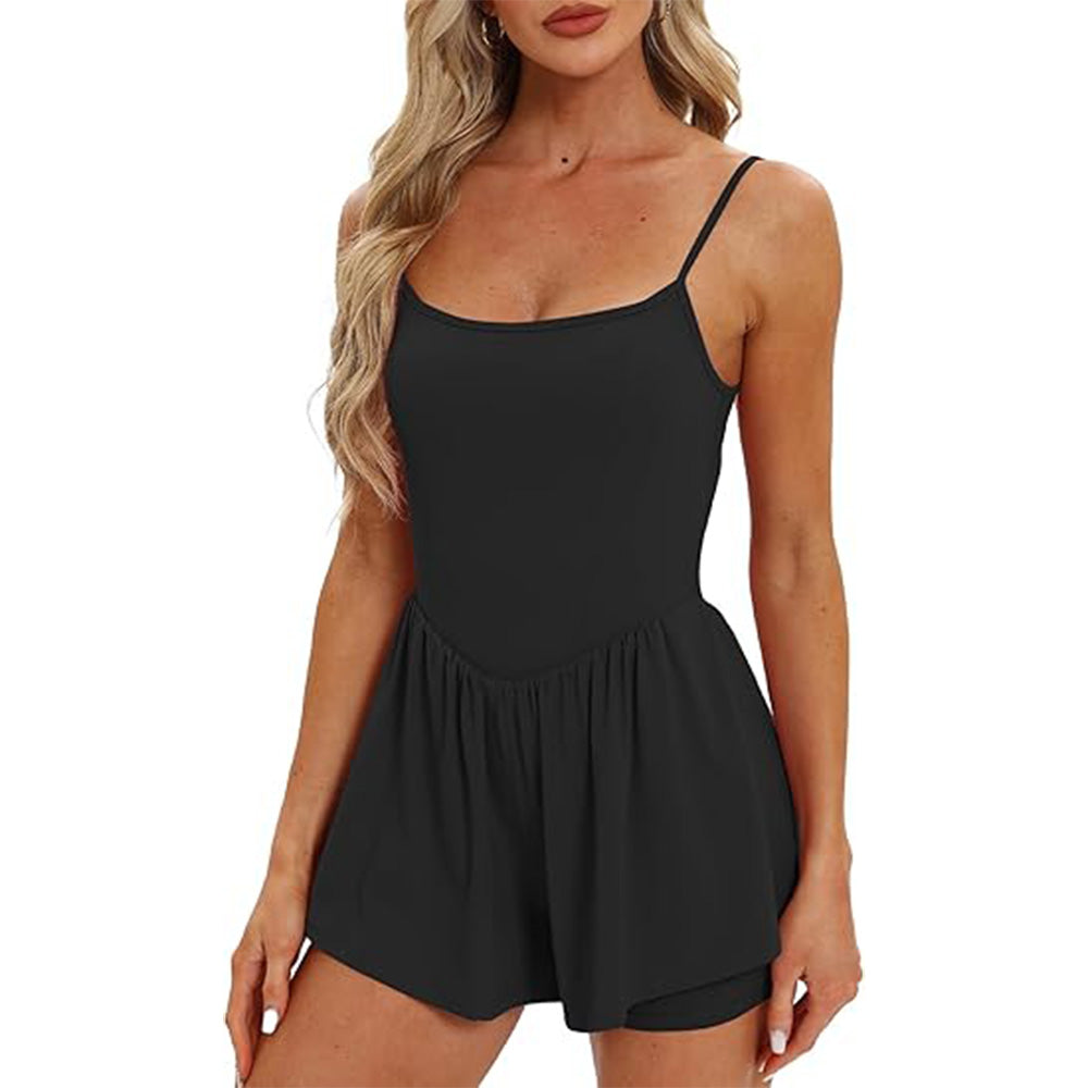 🌴Summer Breeze Essential! Double-Lined Short Romper✨ Adjustable Spaghetti Strap💃 No-Slip Sleeveless Jumpsuit | TikTok’s Hotlist 🌴Summer Breeze Essential! Double-Lined Short Romper✨ Adjustable Spaghetti Strap💃 No-Slip Sleeveless Jumpsuit | TikTok’s Hotlist